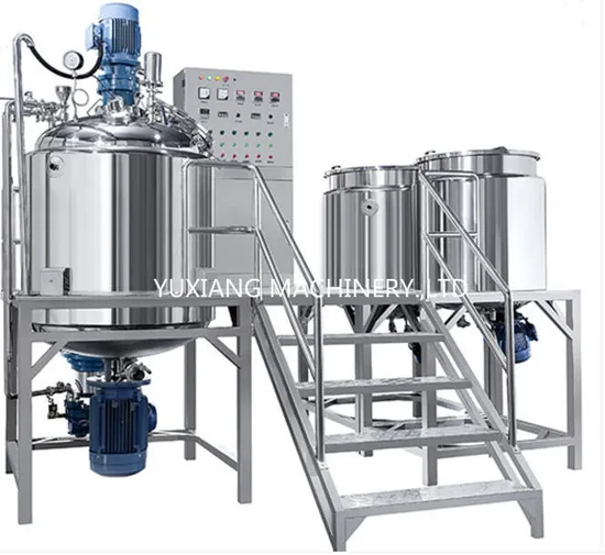 Vacuum Homogenizer (Top) Emulsifying Machine Fixed 1000L