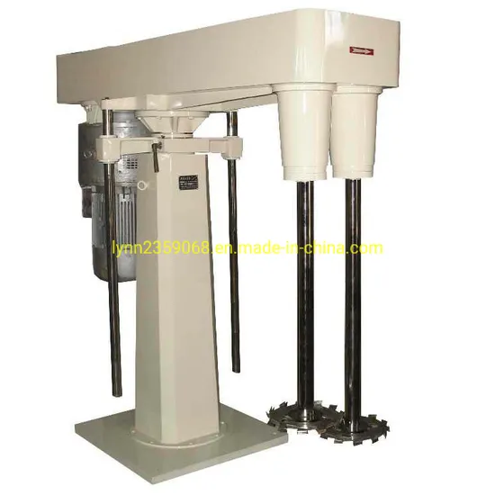 Hydraulic Lifting Water Based Paints Dissolver High Speed Mixing Disperser