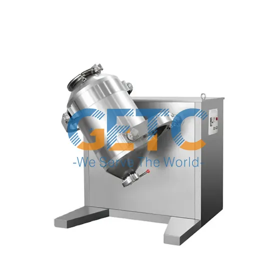 V-Blender Cake and Powder Blender Mixer Dry Powder Mixer Drum Blender Mixing Machine for F
