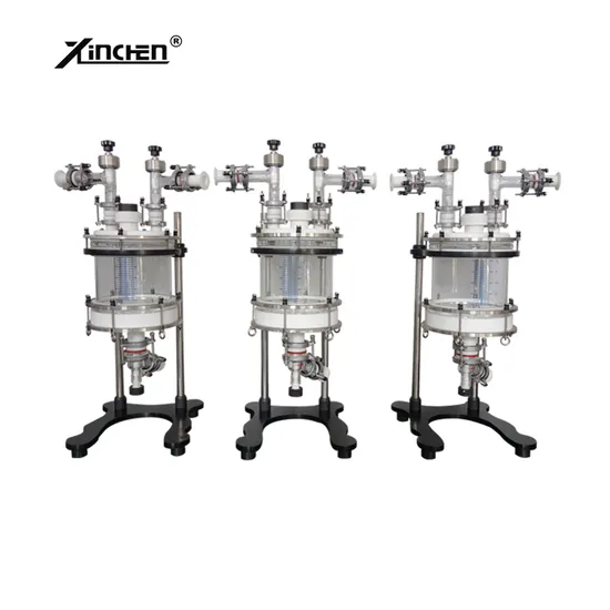 Xinchen 50L Chemical Glass Glass Jacketed Reactor with CE