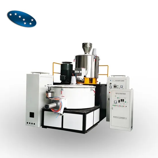 Hot and Cold Plastic High-Speed Mixer Machine