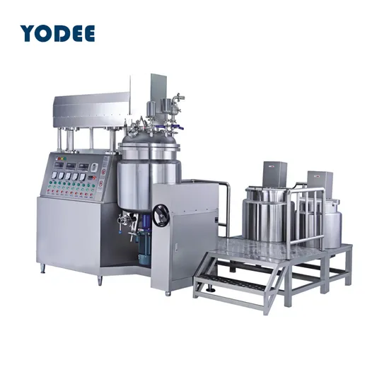 Yodee Machinery Automatic Vacuum Mixing Emulsifying Machine with CIP Cleaning System