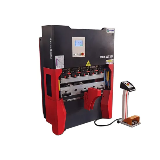 Rongwin 30 Ton CNC Hydraulic Press Brake Machine Automatic Control Small Size Bending Machine Good Product for Metal Press Brake