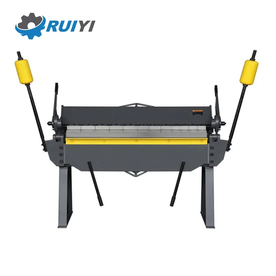 W2.5X2040 HVAC Square Rectangular Galvanized Stainless Steel Air Duct Tube Pipe Sheet Plate Segment Blade Mould Manual Hand Brake Folding Bending Machine