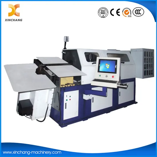 7 Axis 2D and 3D CNC Wire Rod Forming Bender Bending Machine