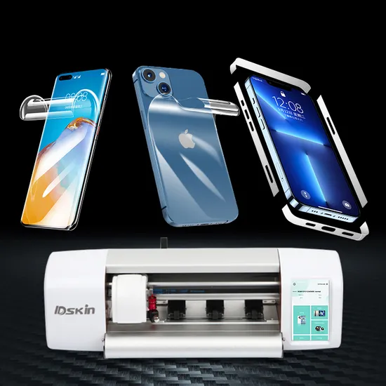 Idskin Mobile Phone Screen Protector Mobile Skin Cutting Machine TPU Hydrogel Film Cutter Plotter