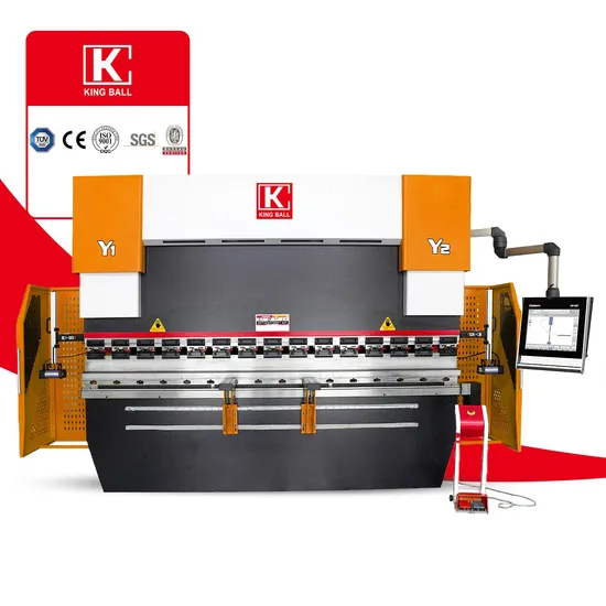 Kingball High Standard Da41t E200 E300 Better Than Finger Brake Controller CNC Hydraulic Torsion Bar Sheet Metal Press Brake Hydraulic Bending Machine