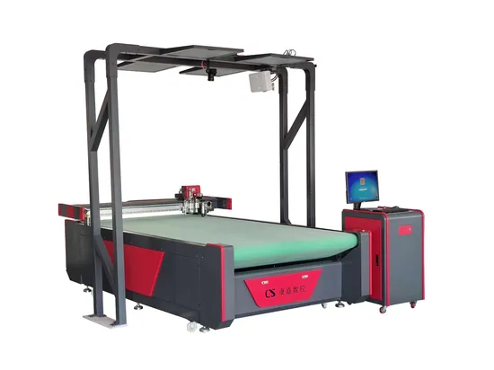 Automatic Feeding Digital Oscillating Knife Cutter Fabric Cutting Machine Textile Cloth Garment Apparel Cutting Machine with CCD