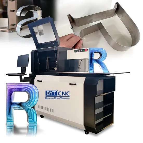 Construction Tool Profile Metal Automatic Sign Bender Making Channel Letter Bending Machine