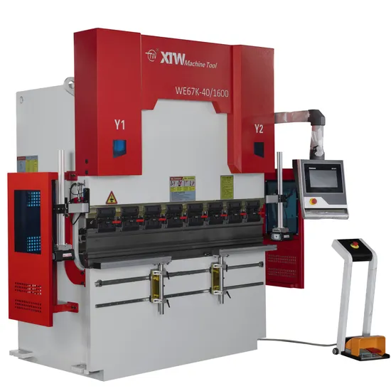 Ultimate CNC Press Brake We67K-40t1600 Mini Bending Machine Delem Da53t Controller