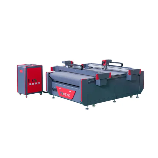 CNC Round Knife Fabric Cutting Machine Oscillating Knife Leather Cutter Factory Price