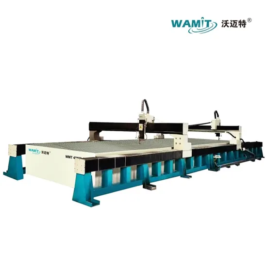 4*10m 3 Axis Precision Metal Steel Copper Aluminum High Pressure CNC Waterjet Cutting Machine