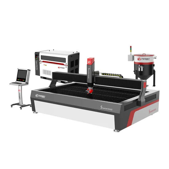 Fedjet Advanced Accurate 3/5 Axis CNC Waterjet Cutting Machine