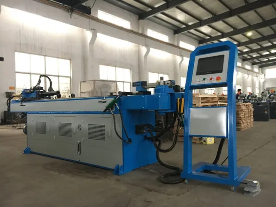 PLC/Ipc Control CNC Mandrel Pipe Bending Machine Pipe Bender CNC Tube Bending Machine Copper, Brass, Stainless Steel, Aluminum, Carbon Steel (GM-SB-38CNC-2A-1S)