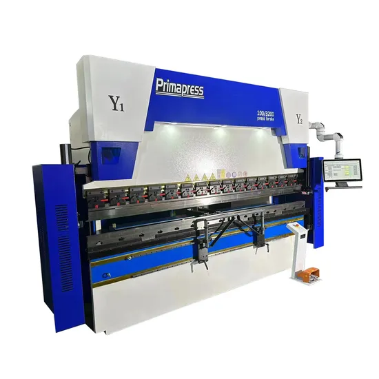 Prima 100t3200 Hydraulic CNC Aluminum Steel Sheet Press Brake with Da69t