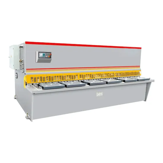 QC12y Series 6 X2500 Hydraulic Swing Beam Shearing Machine Shearing Machine
