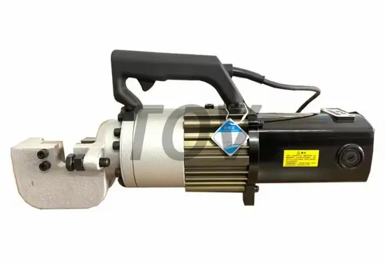 Engineering Construction Portable Steel Bar Cutter Portable High Efficiency Hydraulic Bar Rebar Cutting Machine