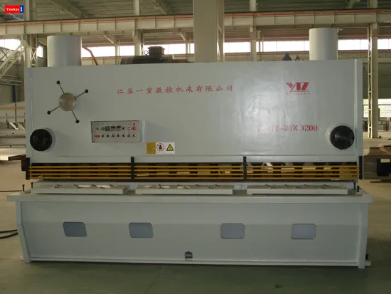 China CNC Guillotine Metal Plate Cutter Machine