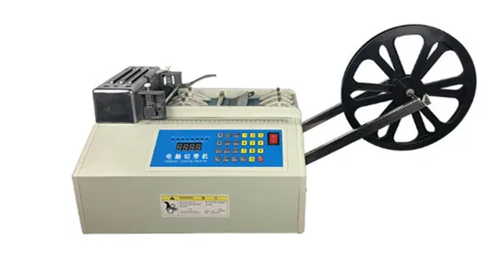 Popular Design Hot Cold Knife Fabric Satin Ribbon Tape Cutting Machine