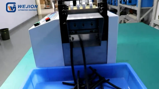 WEJION Shrink Tube Cutting Machine Auto Pipe Cutting Machine Silicone hose cutting machine