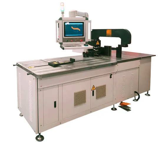 Hydraulic Copper Aluminum Busbar Folding Machine