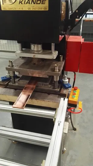 Aluminum Busbar Equipment Bar Punching Machine in Great Package