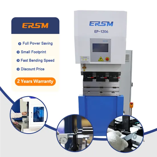 Energy Saving and Low Noise Work Speed 30mm/S Small Bending Machine