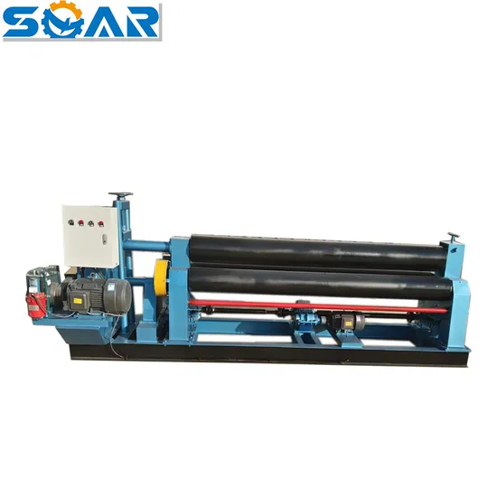 Hydraulic Plate Rolling Bending Machine Metal Sheet Roller Bender