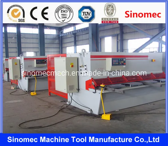 Guillotine Shear Machine / Cutting Machine / CNC Hydraulic Shearing Machine QC12K-12X3200