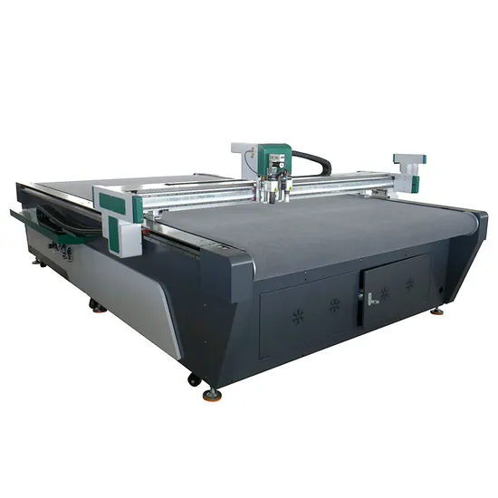PVC EVA Foam CNC Digital Flat Bed Oscillating Knife Cutting Machine