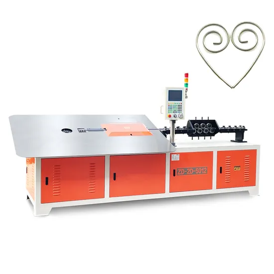 2D Full Servo Wire Forming Bending Machine 5-12mm Auto Machine