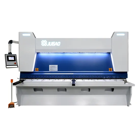 Nc CNC Es21s Controller Guillotine Delem Dac360t 10*2500 10*3200blank Steel Hydraulic Shearing Machine