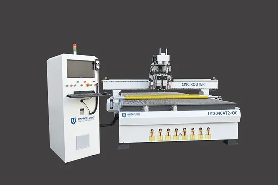 High Quality 2m X 4m Oscillating Machine with CE Creasing Hsd Spindle for Aluminum ACP Wood Hollow Board