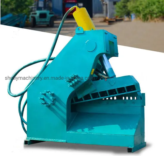 Hydraulic Tiger Head Scrap Metal Shearing Sachine