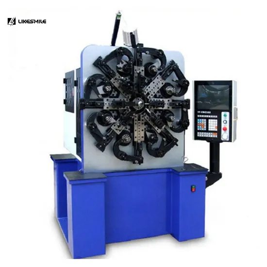Second Hand Used Manual Automatic CNC Zigzag Torsion Washer Spring Coiling Making Forming Compression Winding Machine