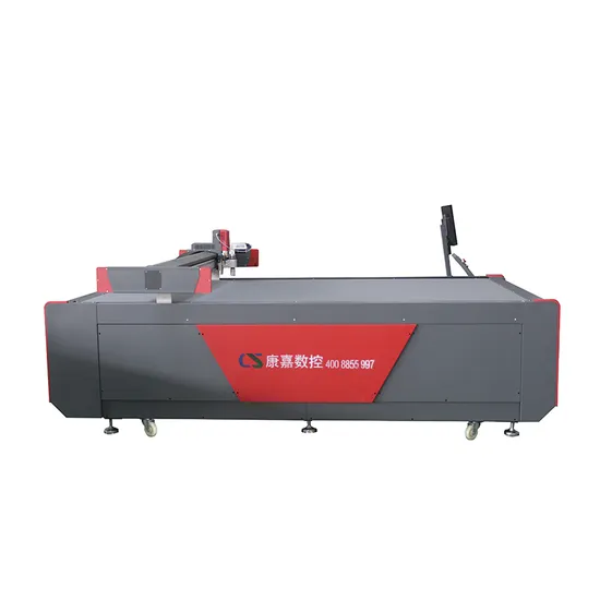 Good Quality CNC Oscillating Knife Foam Sponge Cutting Machine with High Precision Fast Speed