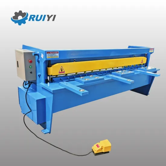 3X1300 2X2000 2X2500 3X2000 3X2500 Small Economic Electric Electrical Shearing Machine