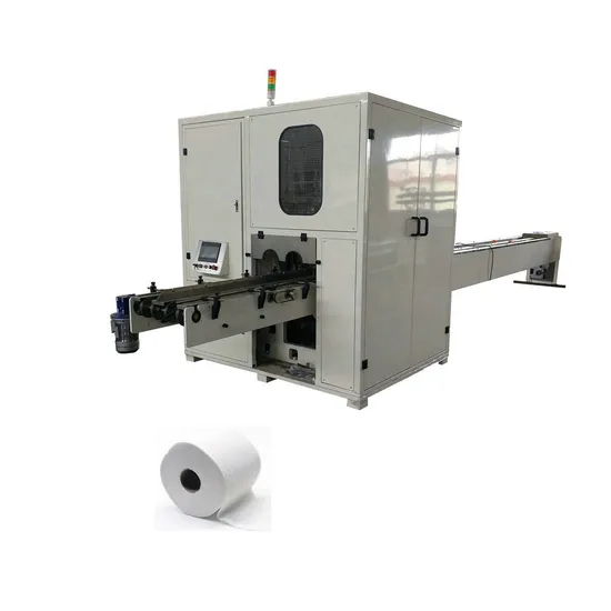 Fully Automatic Double Channel Toilet Tissue Paper Log Saw Cutting Machine