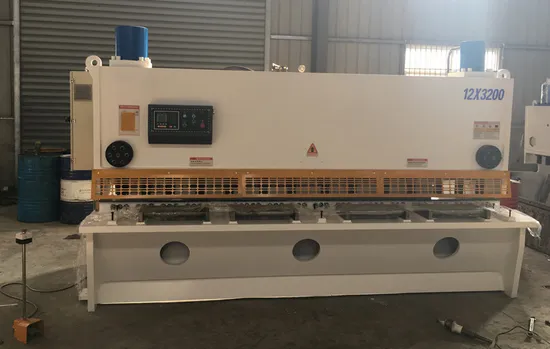 QC11K-20X6500 CNC Hydraulic Metal Sheet Plate Shearing Machine Price From China