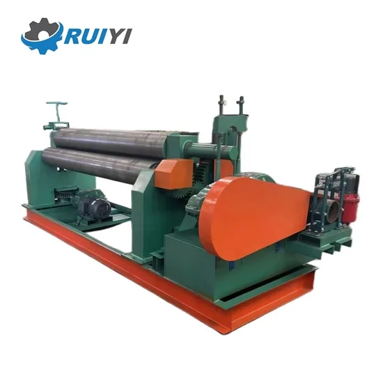 Economic Electric Mechanical Round Duct Symmetrical Automatic 3 Three Slip Roll Roller Rolling Machine