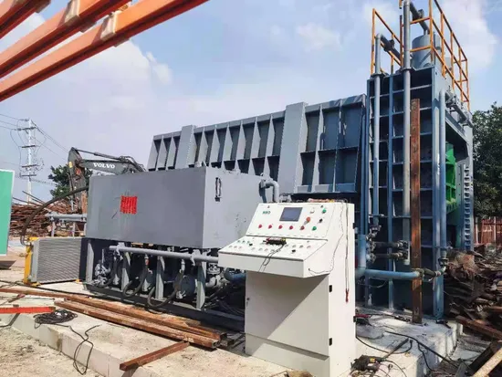 Automatic Heavy Metal Shearing Machine Hydraulic Automatic Gantry Shearing Machine for Cutting Scrap Steel & Metal