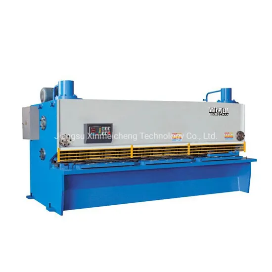 QC11y/K 12X2500 Sheet Metal Shearing Machine Steel Plate Hydraulic Nc Shear Made in China 12 mm Thickness