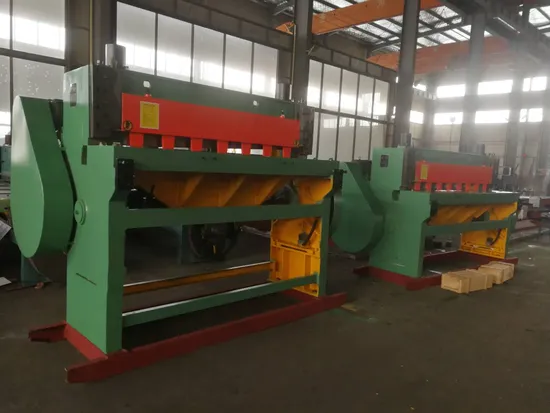 Hot Rolled Sheets Steel Plate Sheet Cutting Power Shearing Machine