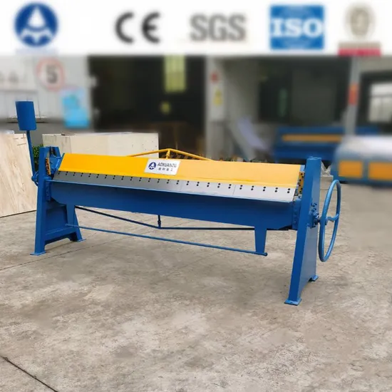 Air Duct Sheet Metal Folding Bending Machine/Edge Folding Machine/Manual Steel Folding Machine
