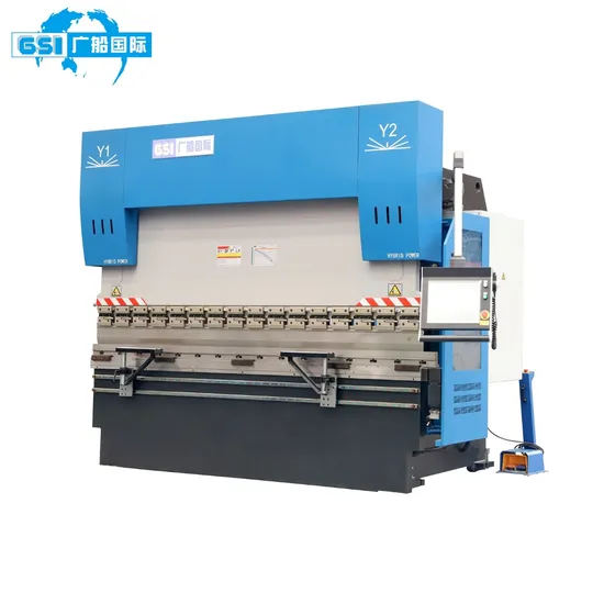 Gsi 3200mm 100 Tons Power Press Brake Machine Steel Plate Bending Machine