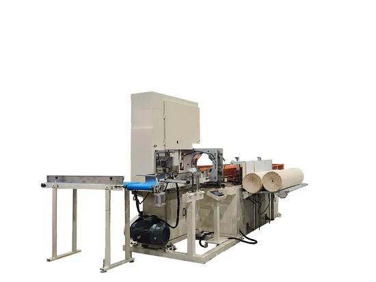 Automatic 400mm Kitchen Towel Paper Band Saw Cutting Machine