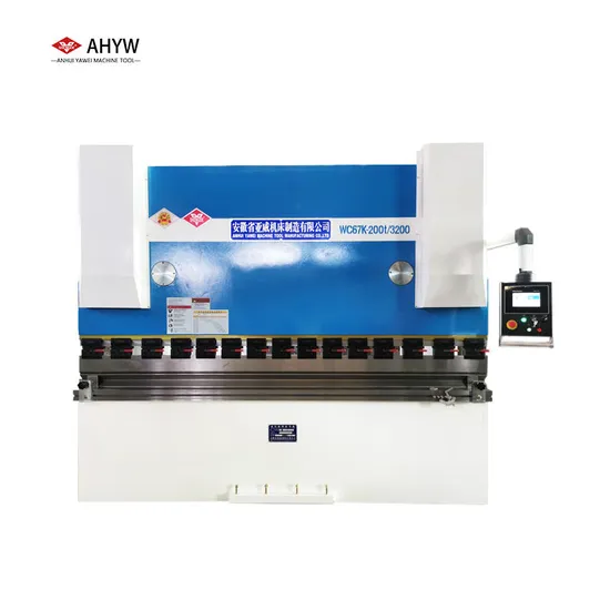 Ahyw CE Certification Electric Press Brake Hydraulic Sheet Metal Bending Machine Automatic
