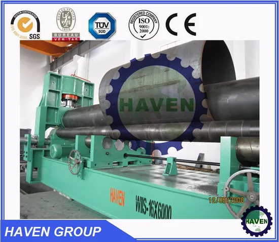 W11S-25X2000 Hydraulic upper roller universal plate bending rolling machine