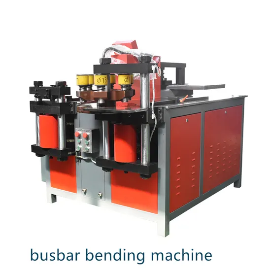 Three in One Hydraulic Busbar Cutting Punching Bending Machine Automatic Busbar Processing Machine