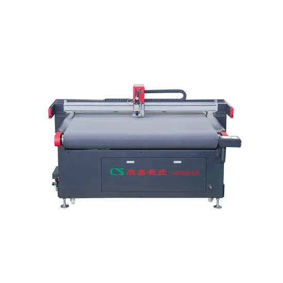 Automatic CNC Oscillating Knife Fabric Cloth Garments Cutting Machine with Round Knife